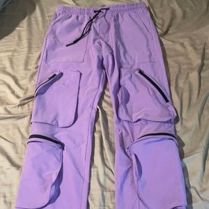 High fashion track pants